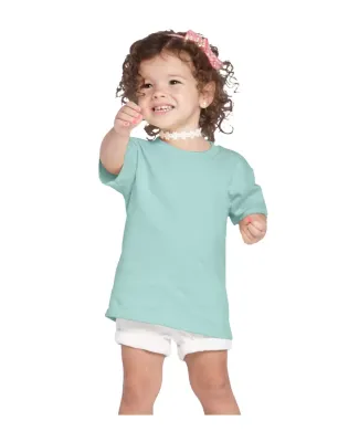 65200 Delta Apparel Toddler Short Sleeve 5.5 oz. T in Celadon