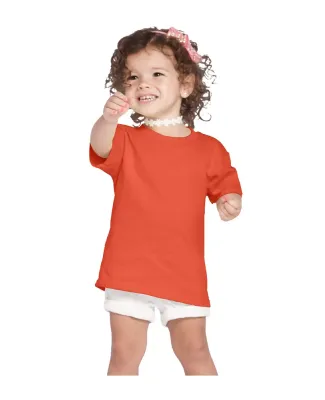 65200 Delta Apparel Toddler Short Sleeve 5.5 oz. T in Orange