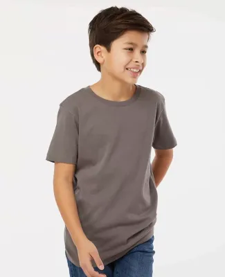 Soft Shirts 402 Youth Organic T-Shirt in Graphite