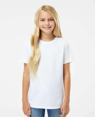 Soft Shirts 402 Youth Organic T-Shirt in White