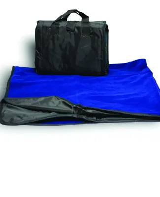 Alpine Fleece 8701 Polyester/Nylon Picnic Blanket in Royal