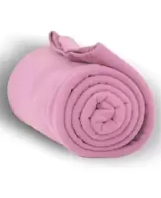 Alpine Fleece 8700 Fleece Throw Blanket in Pink