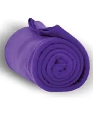 Alpine Fleece 8700 Fleece Throw Blanket in Purple