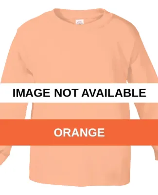 64200 Delta Apparel Toddler Long Sleeve 5.5 oz. Te Orange