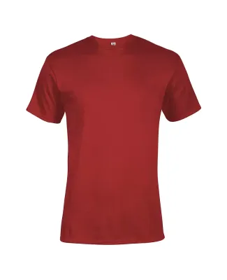 Delta Apparel 19500 Unisex Adult Short Sleeve 5.5  in Red