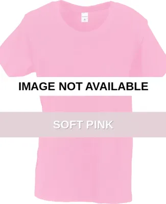 58200 Delta Apparel Ladies Short Sleeve 5.2 oz. Ri Soft Pink