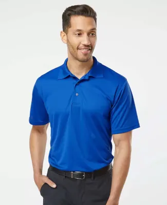 Paragon 100 Saratoga Performance Mini Mesh Polo in Royal