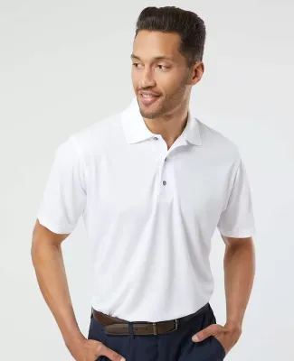 Paragon 100 Saratoga Performance Mini Mesh Polo in White