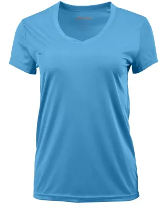 Paragon 203 Women's Vera V-Neck T-Shirt in Bimini blue