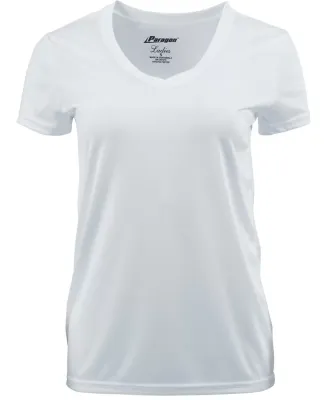 Paragon 203 Women's Vera V-Neck T-Shirt in White
