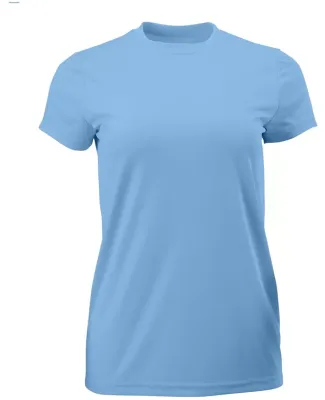 Paragon 204 Women's Islander Performance T-Shirt in Bimini blue