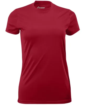 Paragon 204 Women's Islander Performance T-Shirt in Cardinal