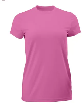 Paragon 204 Women's Islander Performance T-Shirt in Neon pink