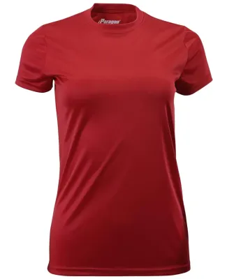 Paragon 204 Women's Islander Performance T-Shirt in Red