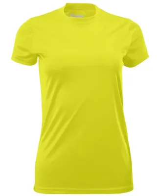 Paragon 204 Women's Islander Performance T-Shirt in Safety green
