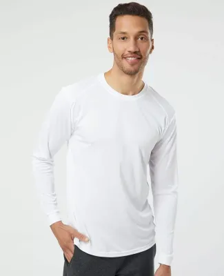 Paragon 210 Long Islander Performance Long Sleeve  in White