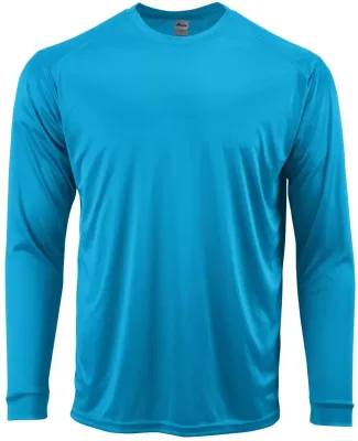 Paragon 210 Long Islander Performance Long Sleeve  in Turquoise