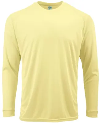 Paragon 210 Long Islander Performance Long Sleeve  in Pale yellow