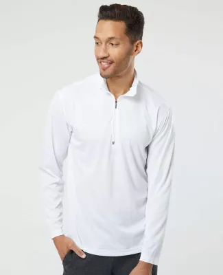 Paragon 350 Malibu Performance Quarter-Zip Pullove in White