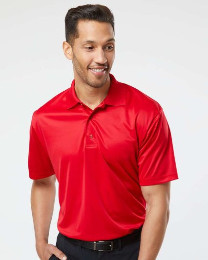Paragon 500 Sebring Performance Polo in Deep red