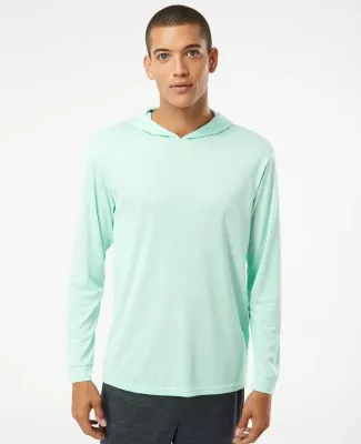 Paragon 220 Bahama Performance Hooded Long Sleeve  in Mint green