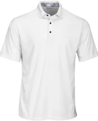 Paragon 150 Memphis Sueded Polo in White