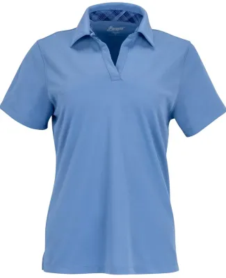 Paragon 151 Women's Memphis Sueded Polo in Light blue
