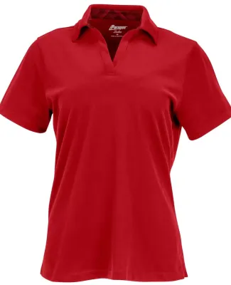Paragon 151 Women's Memphis Sueded Polo in Red