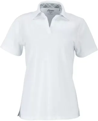 Paragon 151 Women's Memphis Sueded Polo in White