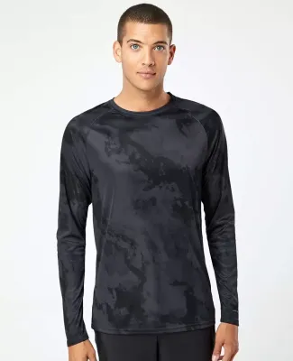 Paragon 228 Cabo Camo Performance Long Sleeve T-Sh in Graphite