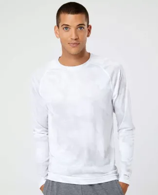 Paragon 228 Cabo Camo Performance Long Sleeve T-Sh in White