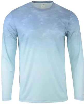 Paragon 229 Montauk Oceanic Fade Performance Long  in Blue aqua fade