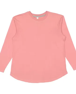 LA T 3508 Ladies' Relaxed  Long Sleeve T-Shirt in Mauvelous