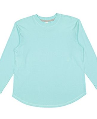 LA T 3508 Ladies' Relaxed  Long Sleeve T-Shirt in Chill