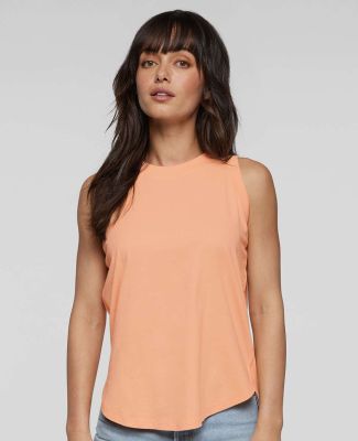 LA T 3592 Ladies' Relaxed Tank in Peachy