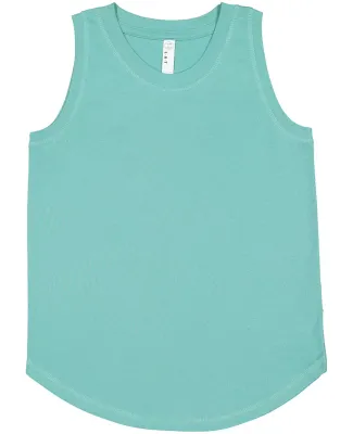 LA T 2692 Youth Relaxed Tank in Saltwater