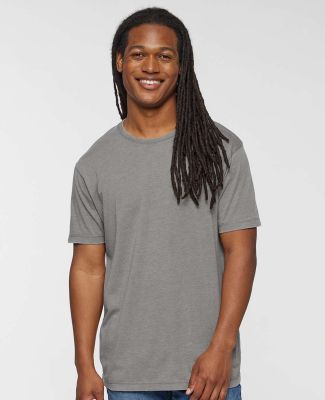 LA T 6902 Adult Vintage Wash T-Shirt in Washed gray