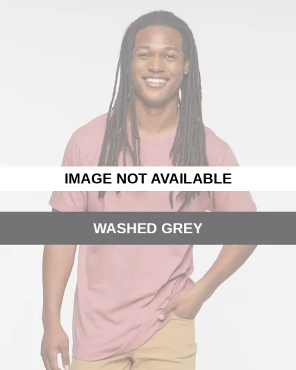 LA T 6902 Adult Vintage Wash T-Shirt Washed Grey