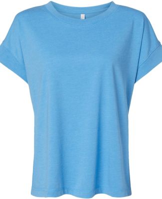 LA T 3502 Ladies' Relaxed Vintage Wash T-Shirt in Washed tradewind