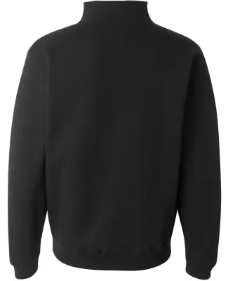 J. America - Heavyweight ¼ Zip Fleece Sweatshirt  Black