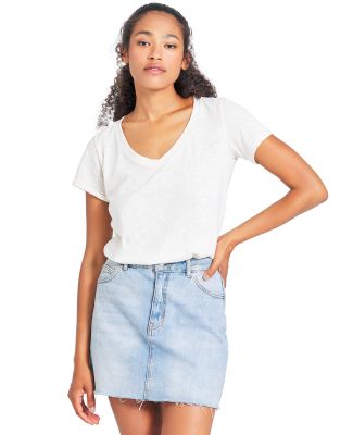 US Blanks 422US Ladies' Made in USA Hemp V-Neck T-Shirt Catalog