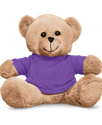 Promo Goods  TY6020 7 Plush Bear With T-Shirt in Purple