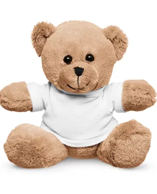 Promo Goods  TY6020 7 Plush Bear With T-Shirt in White