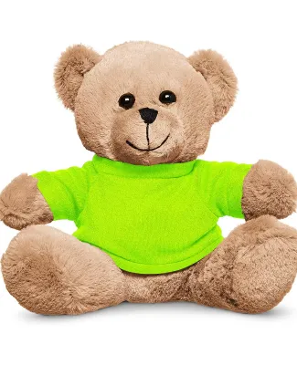 Promo Goods  TY6020 7 Plush Bear With T-Shirt in Lime green