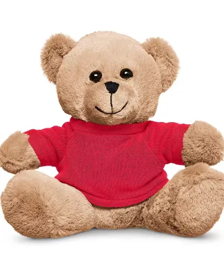 Promo Goods  TY6020 7 Plush Bear With T-Shirt in Red