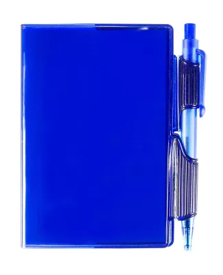 Promo Goods  PL-1721 Clear-View Jotter With Pen in Translucent blue