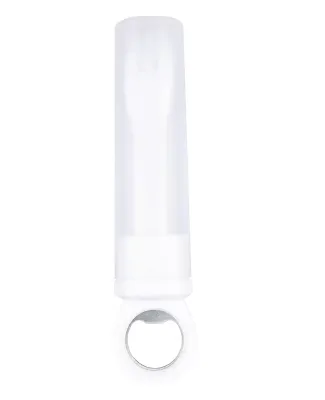 Promo Goods  KU114 Plastic Utensil Set With Bottle in White