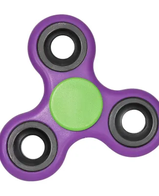 Promo Goods  PL-3836 Promospinner® Turbo-Boost Mu in Purple/ lime grn