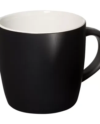 Promo Goods  CM103 12oz Riviera Ceramic Mug in Black/ white