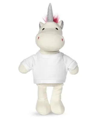 Promo Goods  TY6028 8.5 Plush Unicorn With T-Shirt in White